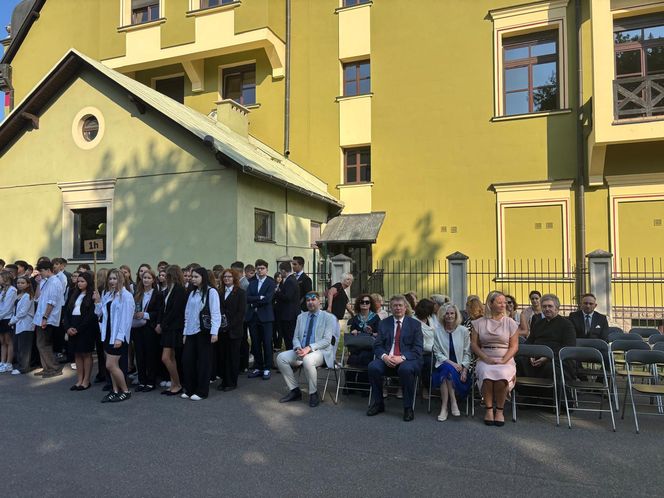 Rozpoczęcie roku szkolnego w I LO w Nowym Sączu