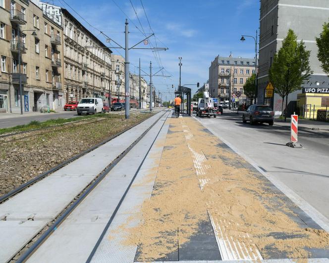 Nowe przystanki na skrzyżowaniu Zachodniej i Legionów w Łodzi