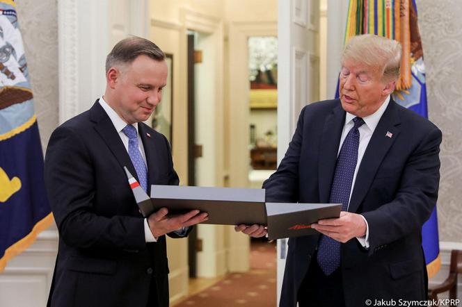 Andrzej Duda, Donald Trump