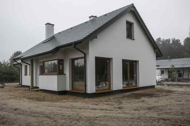 Dom modelowy po zakończeniu budowy