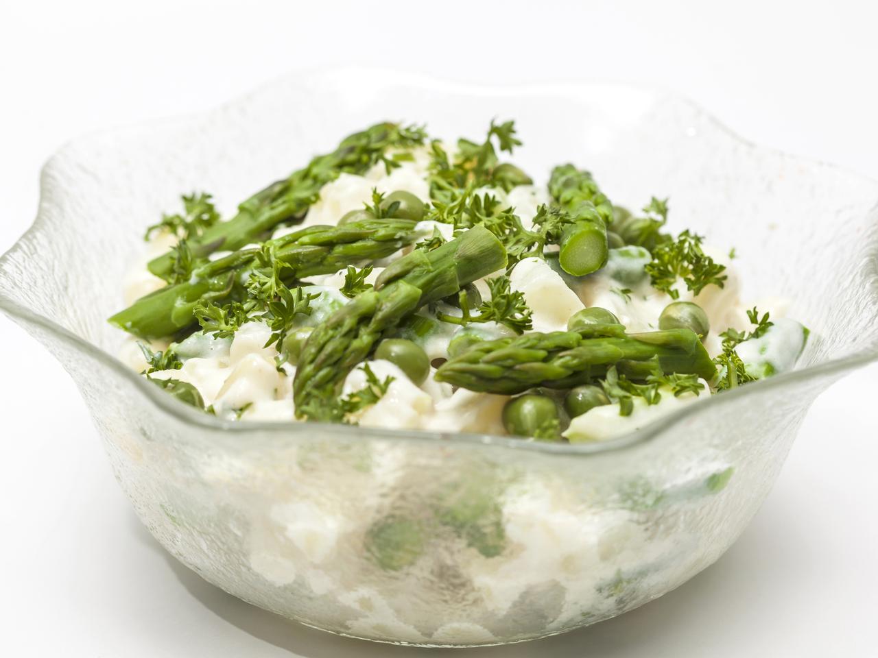 SAŁATKA z młodych ziemniaków i szparagów