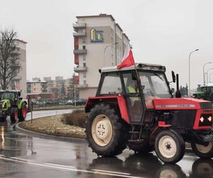 Protest rolników w naszym regionie 