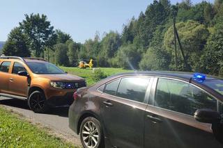 Tragiczny wypadek motocyklisty w Dydni [GALERIA]