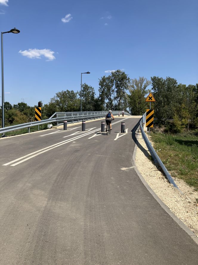 Nowa kładka w Porcie Czerniakowskim