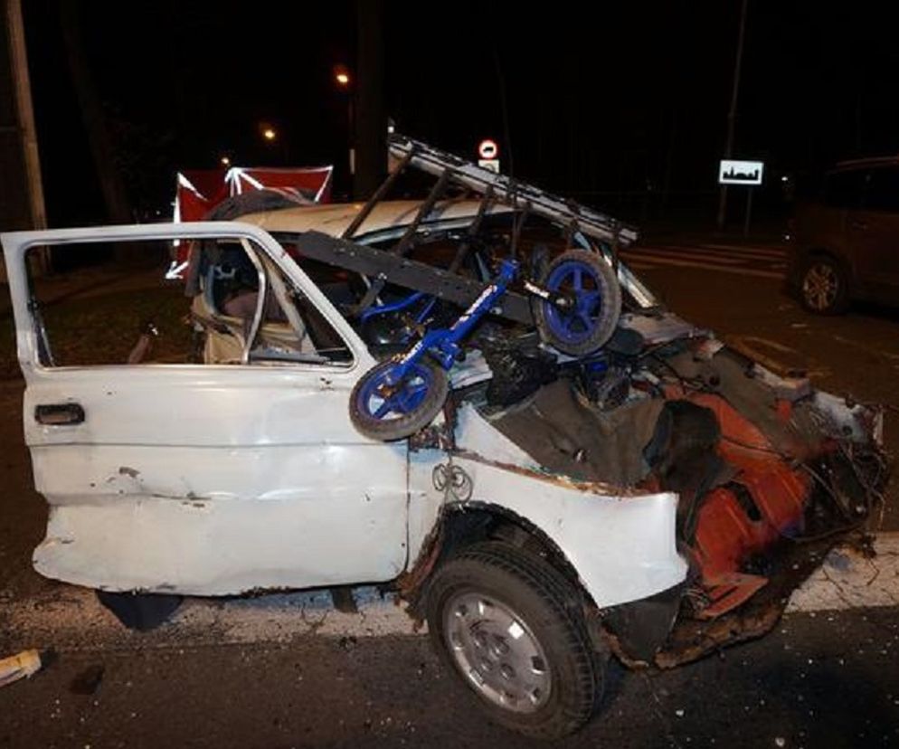 Katowice. Aleksander S. wjechał swoim bmw w malucha. Zginęły dwie osoby