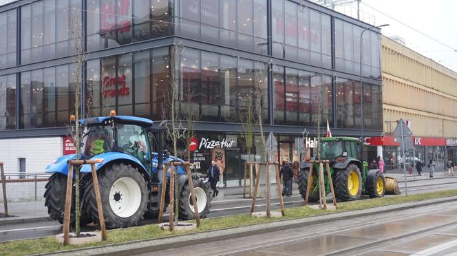 Protest rolników w Olsztynie 21 lutego. Co dzieje się w centrum?