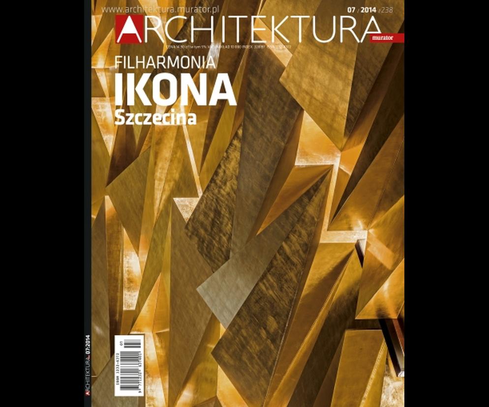 Okładka Miesięcznik Architektura 07/2014