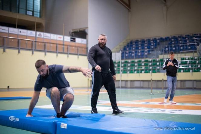 Policyjny tor sprawnościowy w Elblągu