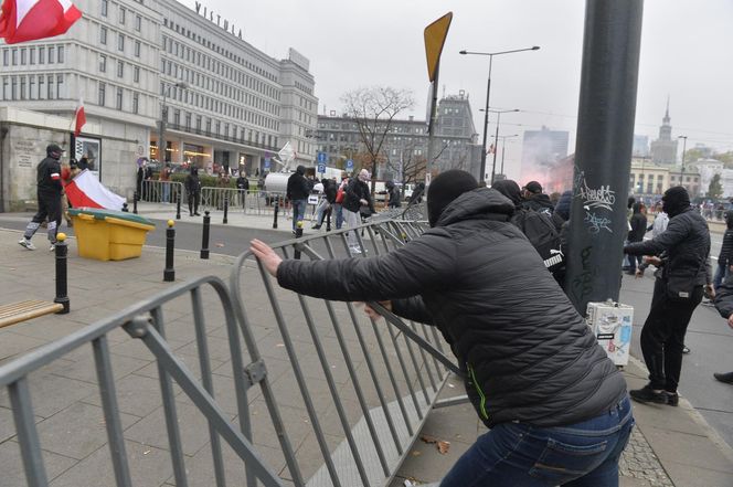 Największe zadymy na Marszu Niepodległości