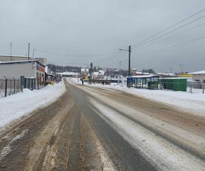 Starachowice zasypane śniegiem