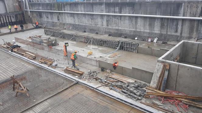 Łódź: Trwa budowa zbiorników retencyjnych w Grupowej Oczyszczalni Ścieków