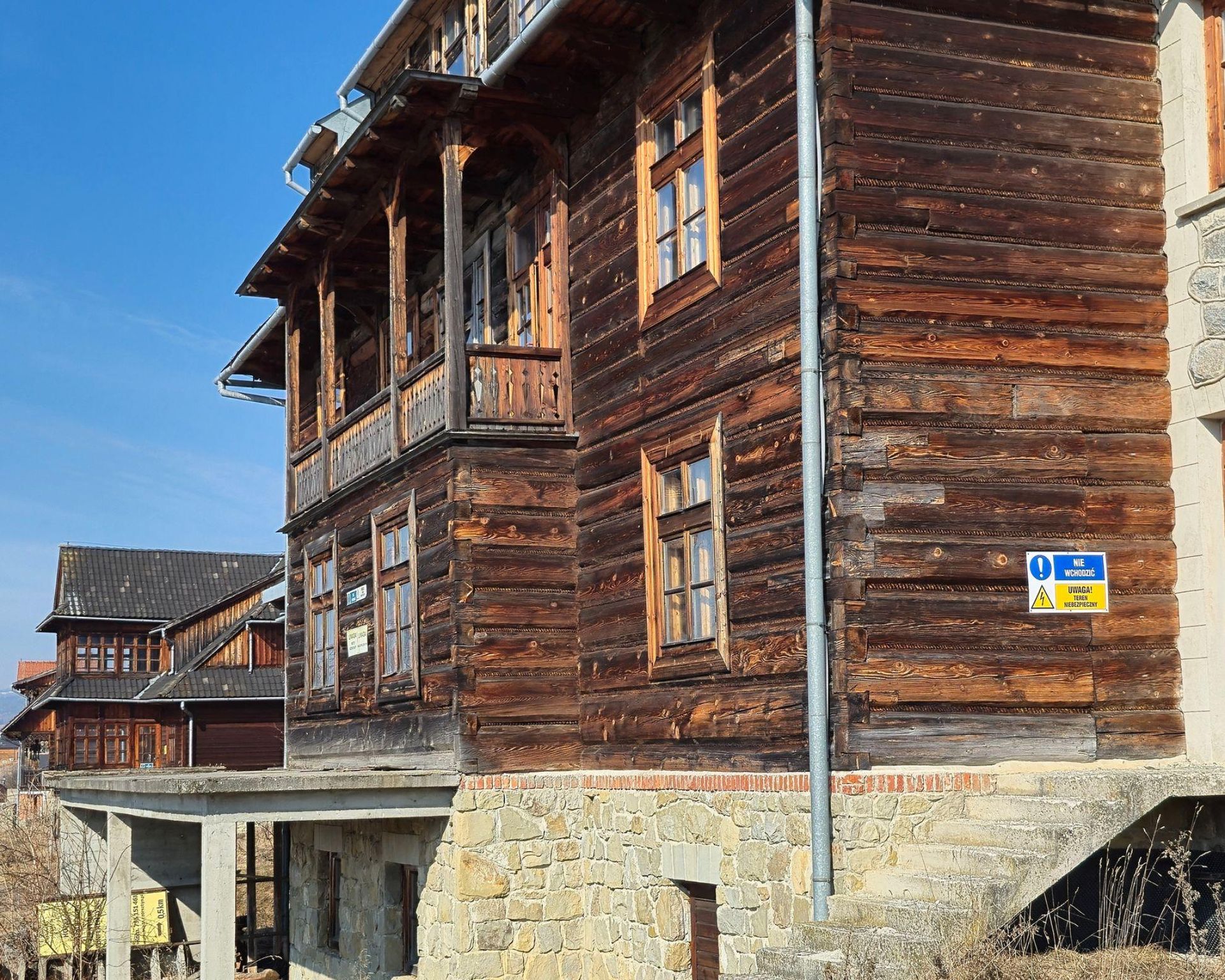 Osada widmo w Czorsztynie