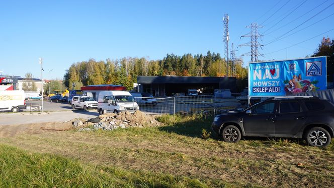 Na obrzeżach Olsztyna powstaje nowy sklep ALDI. Wiemy, kiedy zaplanowano otwarcie [ZDJĘCIA]