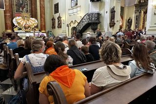 Abp Galbas na pieszej pielgrzymce do Częstochowy
