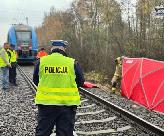Śmiertelny wypadek na torach. Nie żyje 51-letni mężczyzna