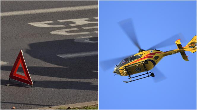 Motocyklista z 9-latkiem uderzyli w ciągnik! Nie mieli kasków. Makabra pod Płońskiem