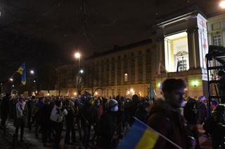 Kolejny protest pod ambasadą Rosji w Warszawie