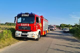 Tragedia pod Mszczonowem. Nie żyje młoda dziewczyna. Ratownicy 60 minut walczyli o jej życie! 