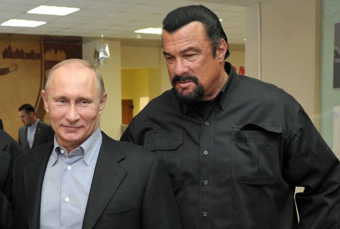 Steven Seagal halo ziemia! Gwiazdora znów ponosi fantazja 