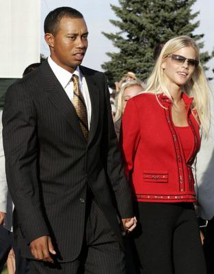 Tiger Woods i Elin Nordegren 