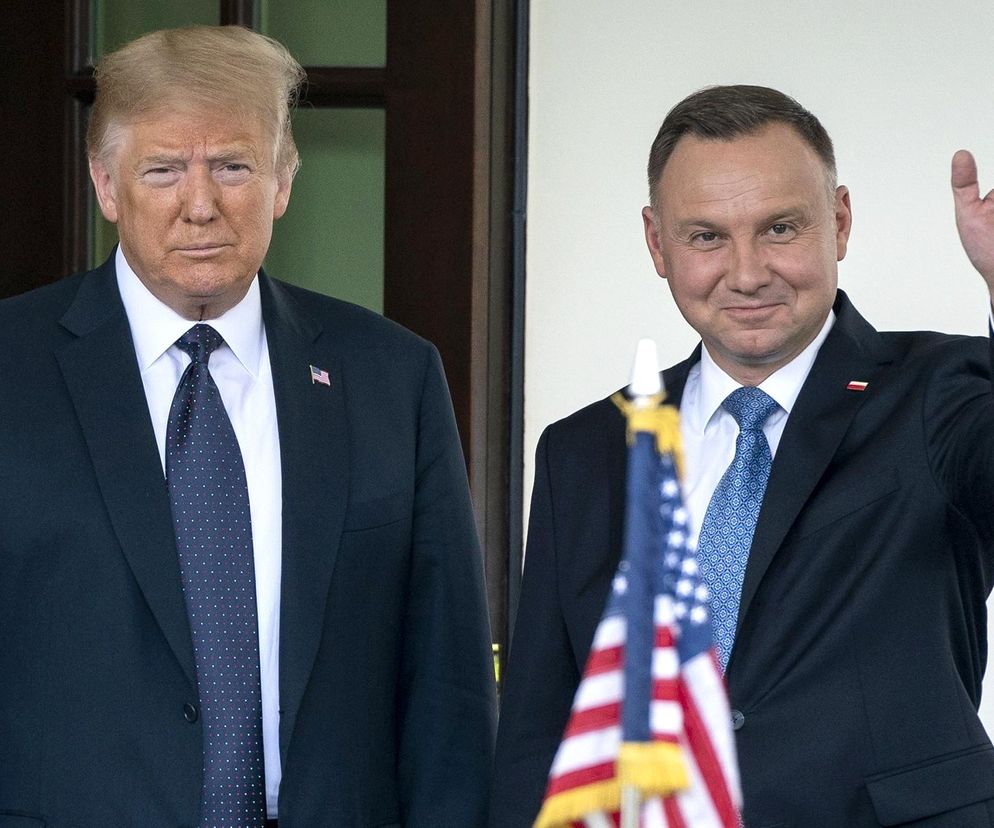 Andrzej Duda, Donald Trump