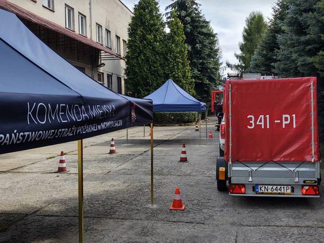 Koronawirus. W Nowym Sączu działa punkt poboru wymazów. Ruszyły badania przesiewowe