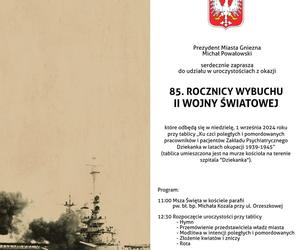 Obchody 85. rocznicy wybuchu II wojny światowej