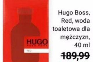 Hugo Boss, Red woda toaletowa dla mężczyzn 99,99 zł/ 40 ml 