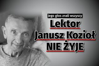 Janusz Kozioł nie żyje. Polski lektor przegrał walkę ze straszną chorobą [WIDEO]
