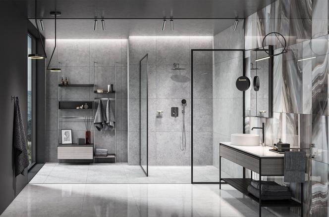 Łazienka w kamieniu albo jego imitacji – naturalny minimalizm
