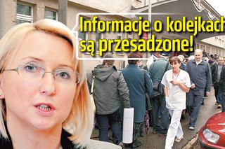 Agnieszka Pachciarz: Informacje o kolejkach są przesadzone!