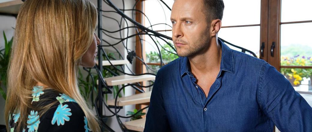 Barwy szczęścia, odcinek 1765, Magda (Honoarata Witańska), Sebastian (Kacper Krupski)