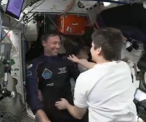 Sławosz Uznański-Wiśniewski zameldował się na Międzynarodowej Stacji Kosmicznej