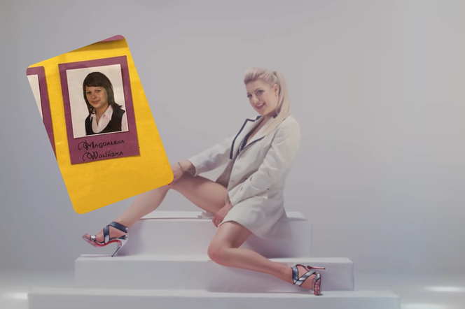Magda Narożna i zdjęcie z młodości