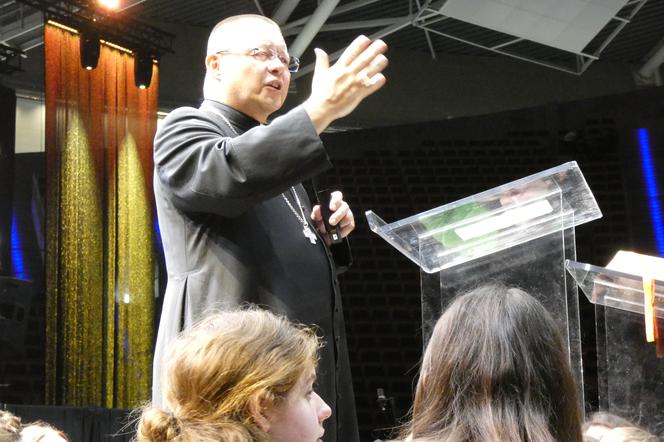 Abp Grzegorz Ryś: Arena Młodych, dzień pierwszy