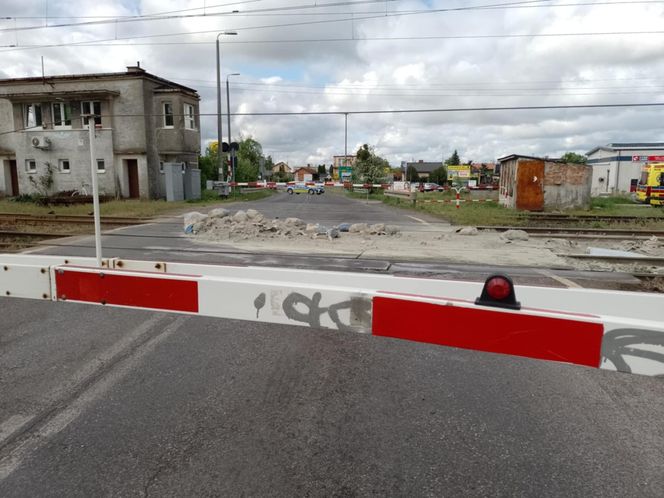 Tragiczny wypadek na przejeździe kolejowym w Aleksandrowie Kujawskim