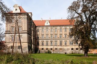 Opactwo Cystersów w Lubiążu od zewnątrz