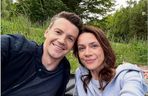 M jak miłość na planie. Martyna (Magdalena Turczeniewicz), Jakub (Krzysztof Kwiatkowski)
