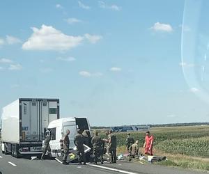 Makabryczny wypadek na A4 w Gliwicach