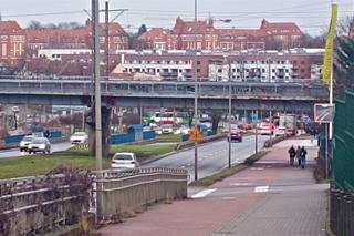 Pamiątka po dawnym hipermarkecie HIT