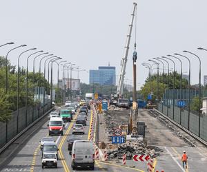 Remont wiaduktu Trasy Łazienkowskiej