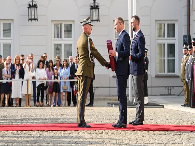 Uroczystość wręczenia nominacje generalskie