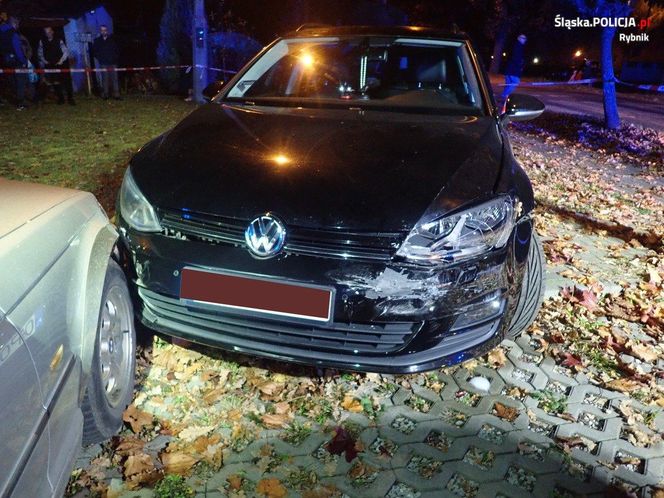 Pijany Ukrainiec stracił panowanie i wjechał w zaparkowane samochody. W aucie było niemowlę