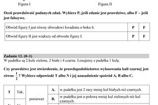 Egzamin gimnazjalny 2018 - część matematyczna