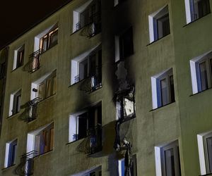 Potężny pożar w Koszalinie