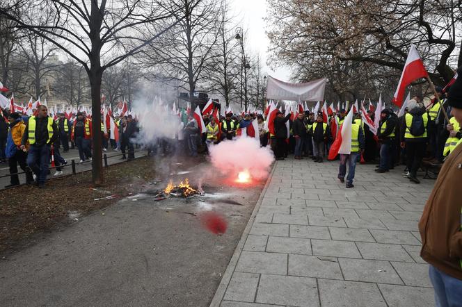  Protest rolników w Warszawie 6.03.2024