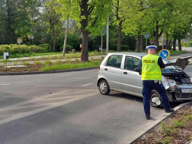 Wypadek na ulicy Konstytucji 3-go Maja w Starachowicach