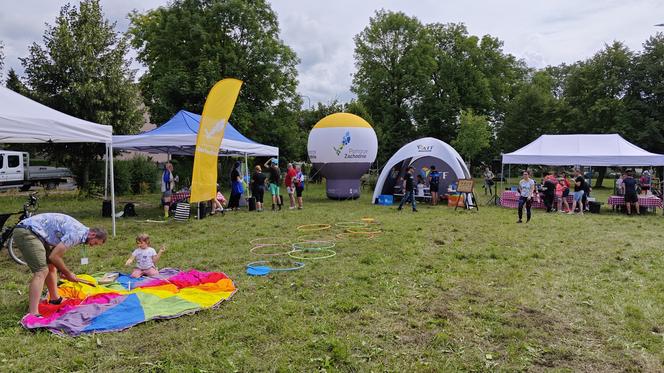 Piknik rowerowy w Złocieńcu