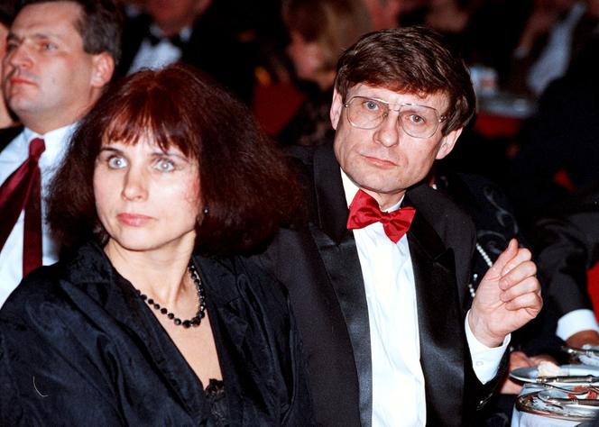 Leszek Balcerowicz z żoną Ewą, 1995r.