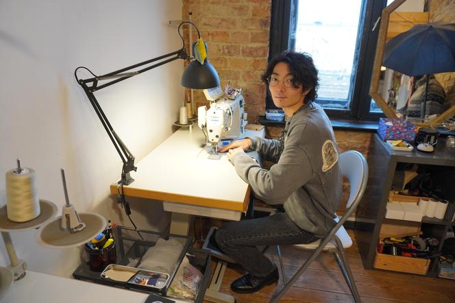 Tak wygląda studio, w którym Masahiro pracuje nad swoimi kolekcjami 